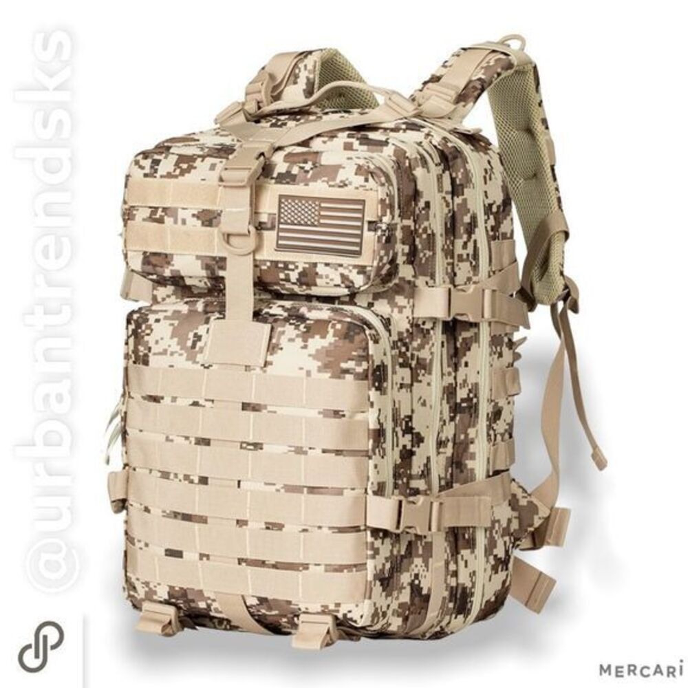New Military Tactical Backpack Large Army outdoor Pack Molle bag